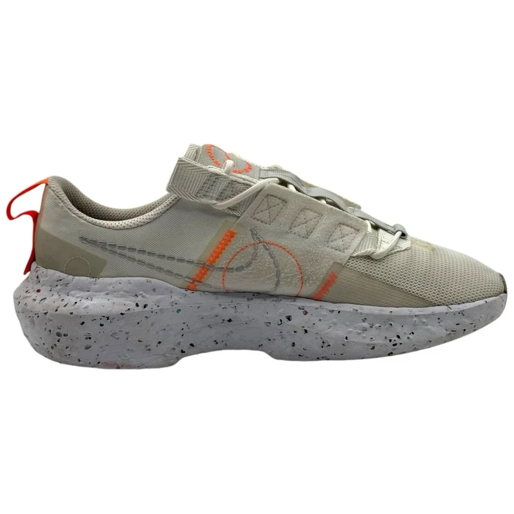 Nike Crater Impact Women's 7.5 Sail Orange Volt Running Shoes DB2477-100‎ Gym